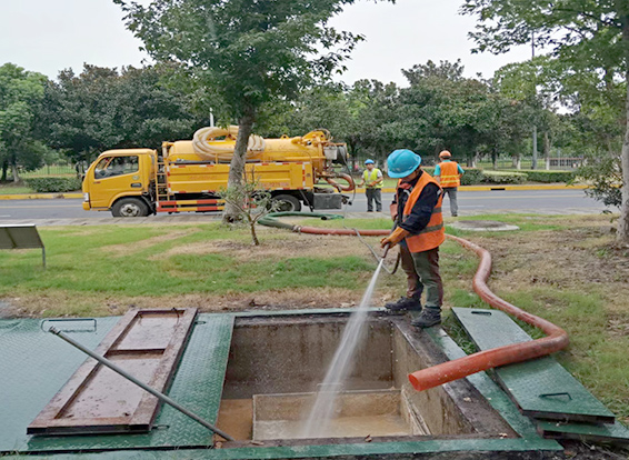 横山化油池清理