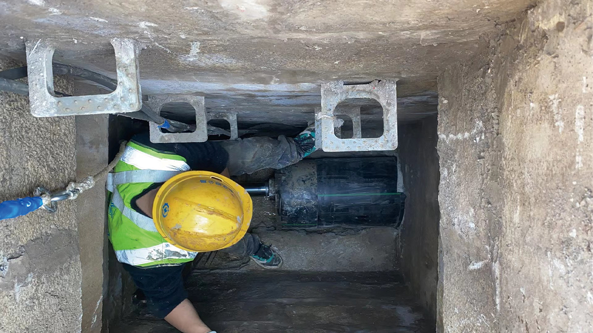 横山HDPE短管内衬法